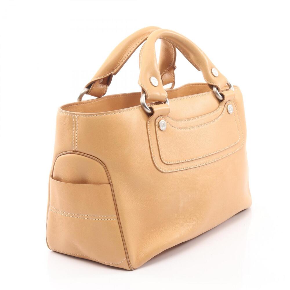 Celine Boogie Bag Handbag Leather Beige - Picture 2 of 9
